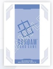 Gundam TCG: Official Card Sleeves 01 - GUNDAM CARD GAME Logo
